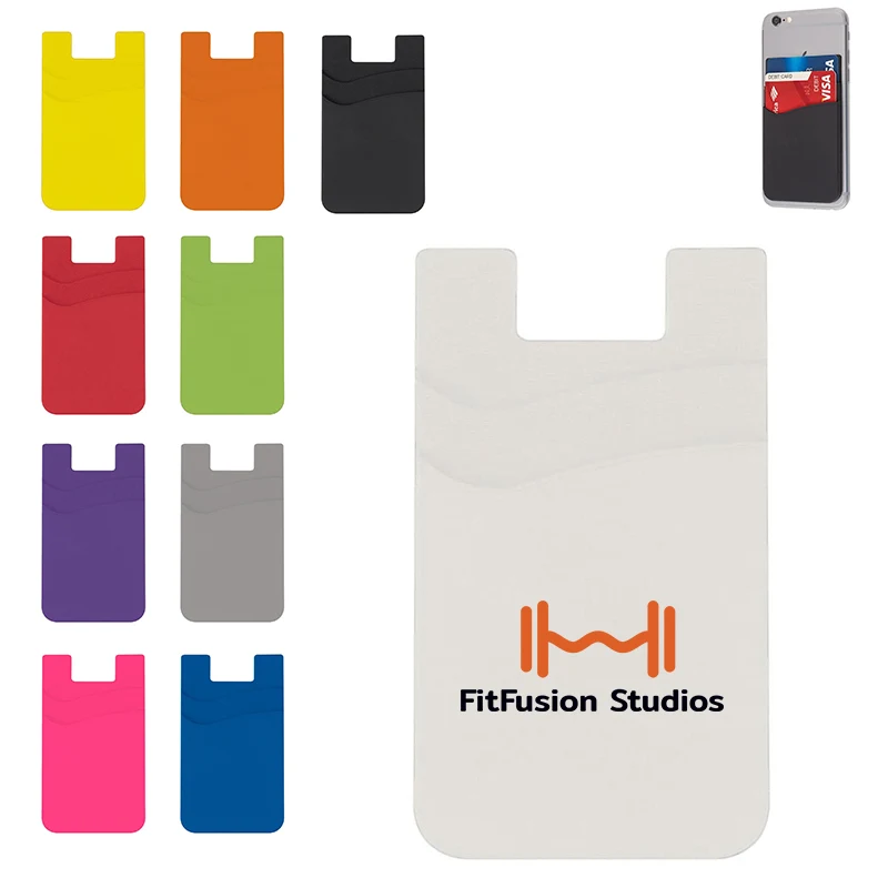 Two Pocket Silicone Mobile Sleeves 1