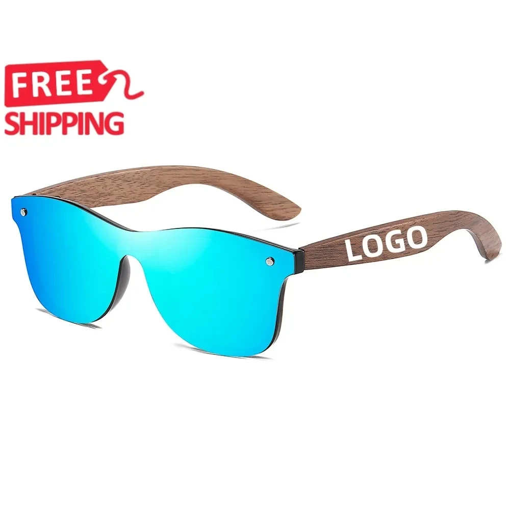 Walnut Wood Polarized Sunglasses 1