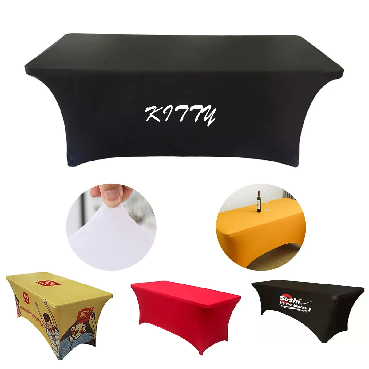 4Ft Elastic Table Cover 1