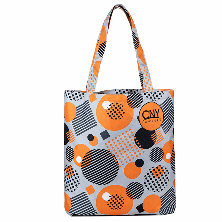 Sublimated Handles Medium Bottom Gusset Tote (Ocean Freight)