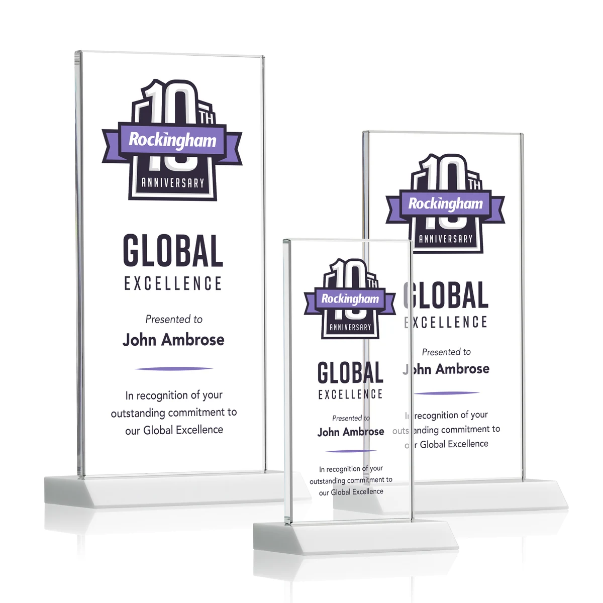 Bolton VividPrint™ Award - White 1
