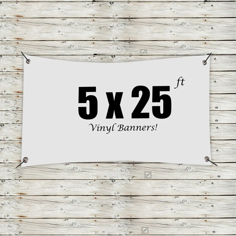 Custom 5' x 25' Vinyl Banners 1