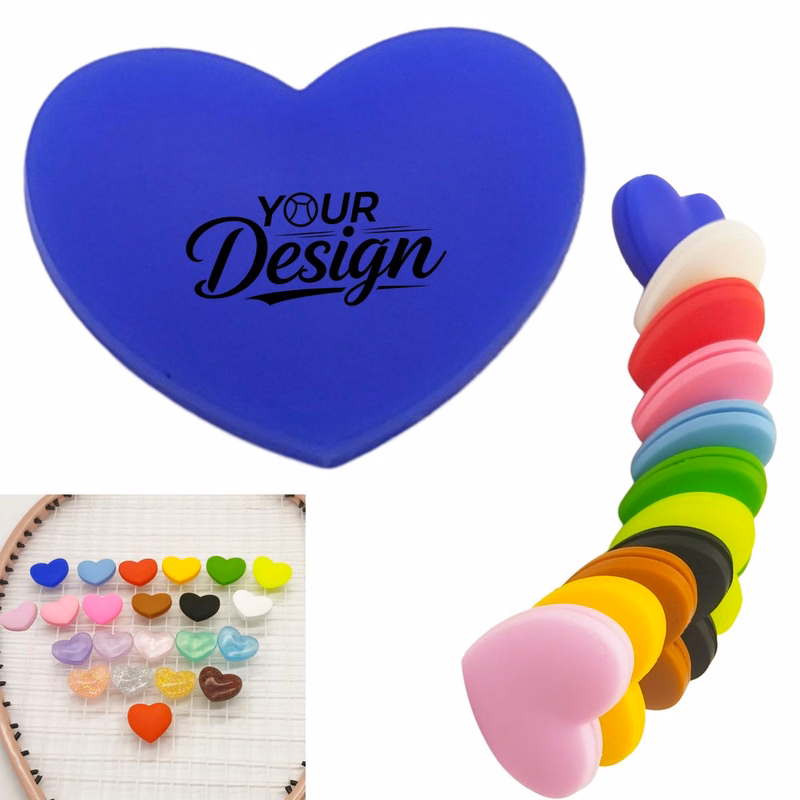 Love-Themed Racquet Vibration Dampener