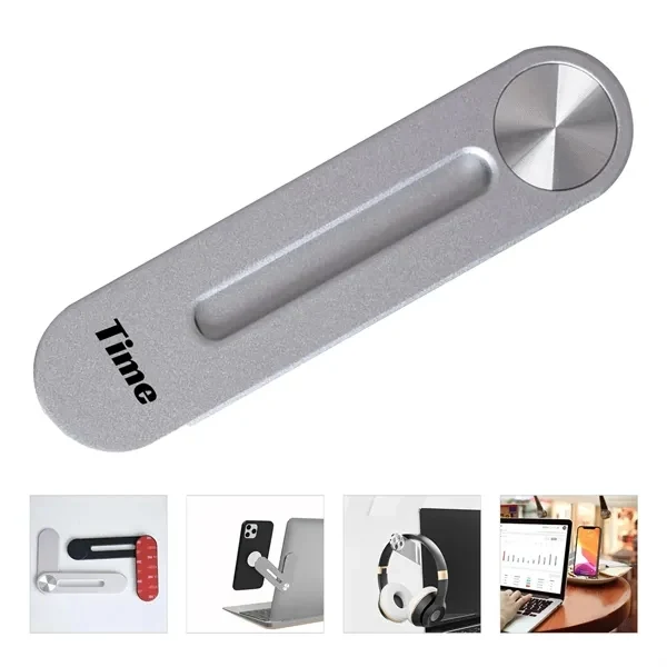 Custom Adjustable Laptop Swivel Phone Mount Clip — Portable Tech Accessory 1
