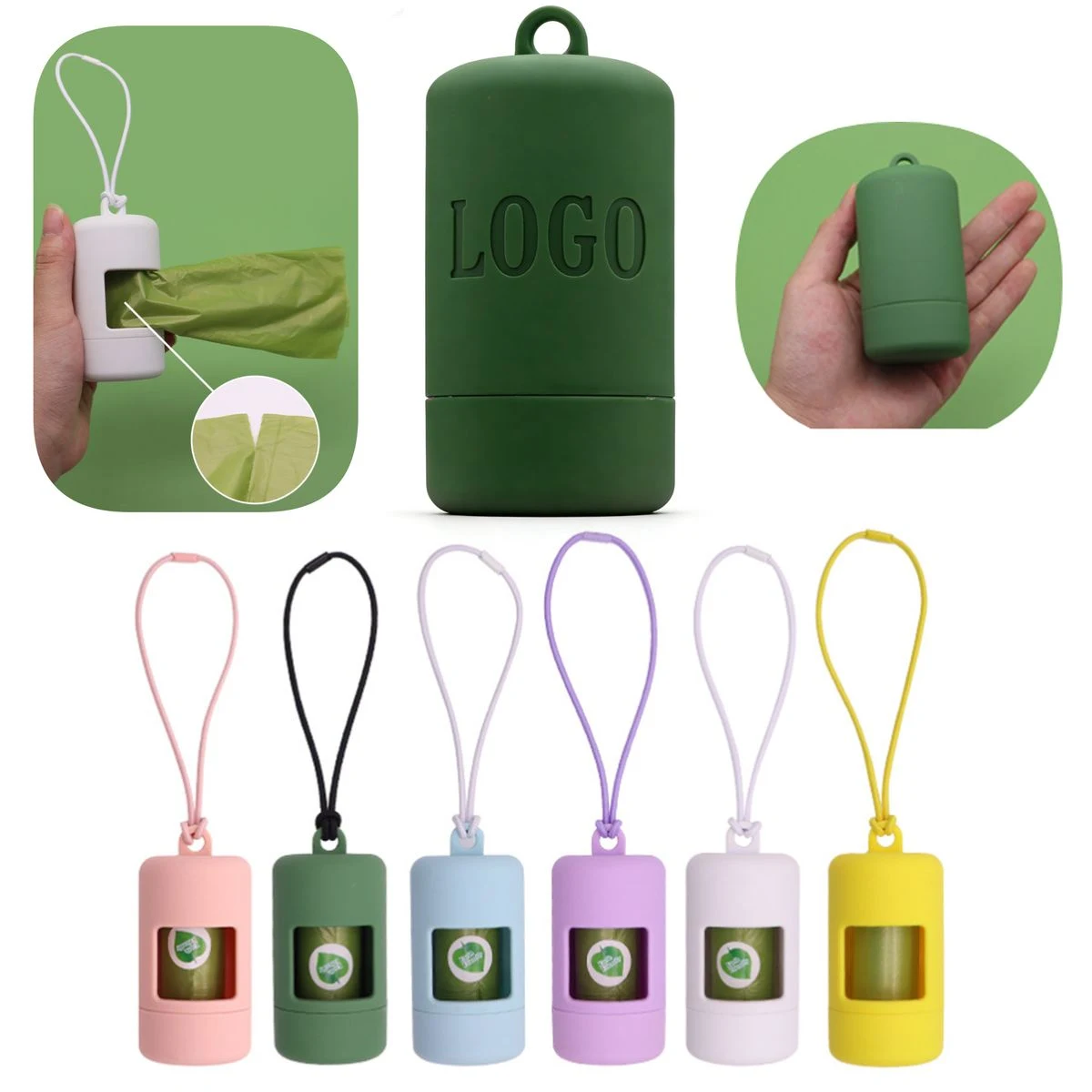 Biodegradable Dog Poop Bag Holder 1