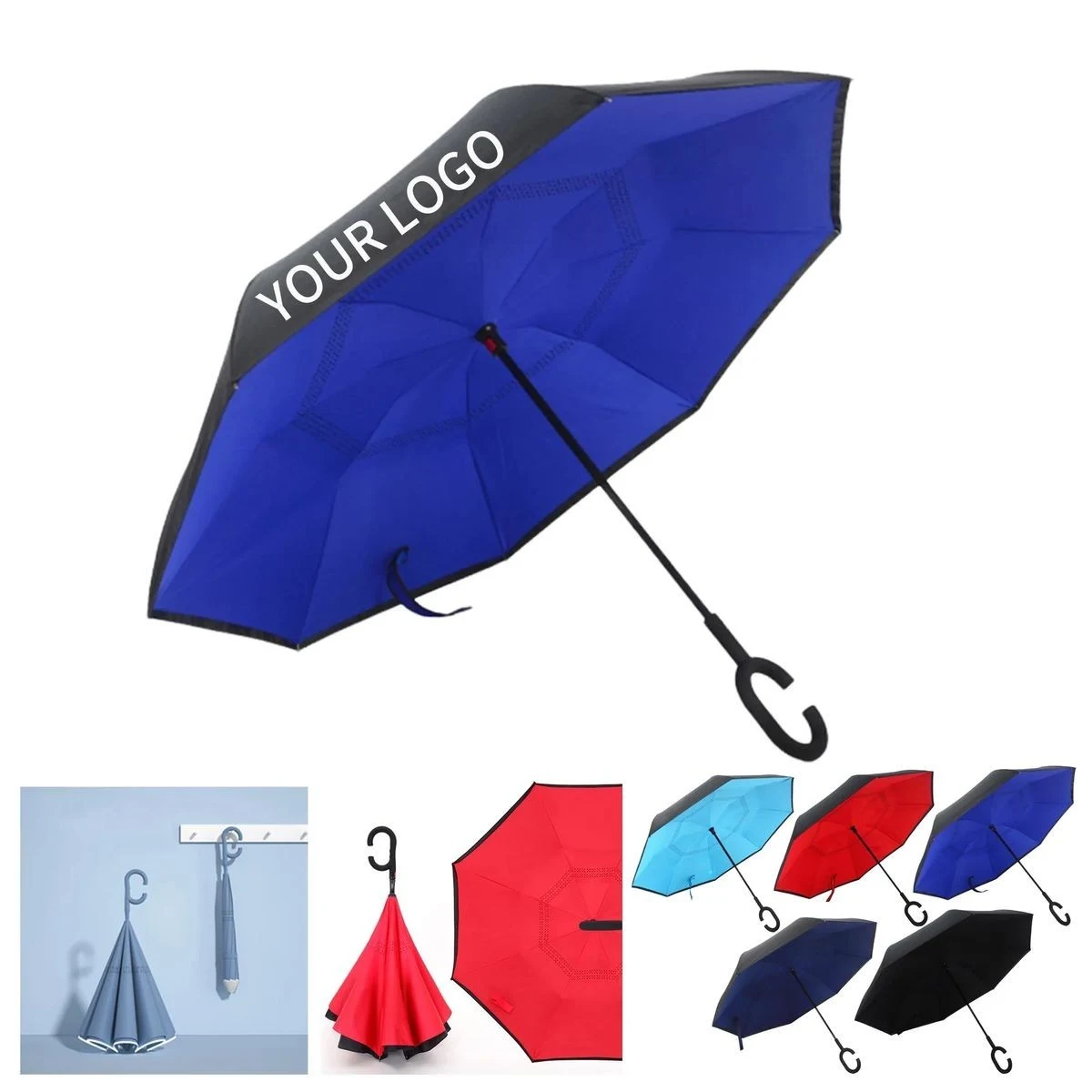 Large Canopy Umbrella with Silkscreen Branding Area 1
