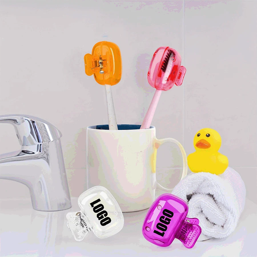 Travel Toothbrush Head Covers / Toothbrush Protector Cap / Brush Pod Case 1