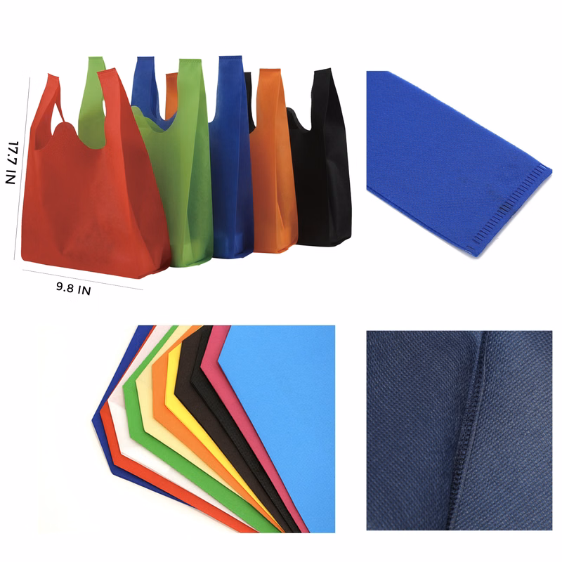 MOQ 10 PCS Versatile Non - woven Vest Bag