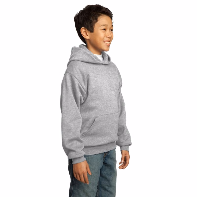 Port & Company - Youth Core Fleece Pullover Hooded Sweatshirt.
