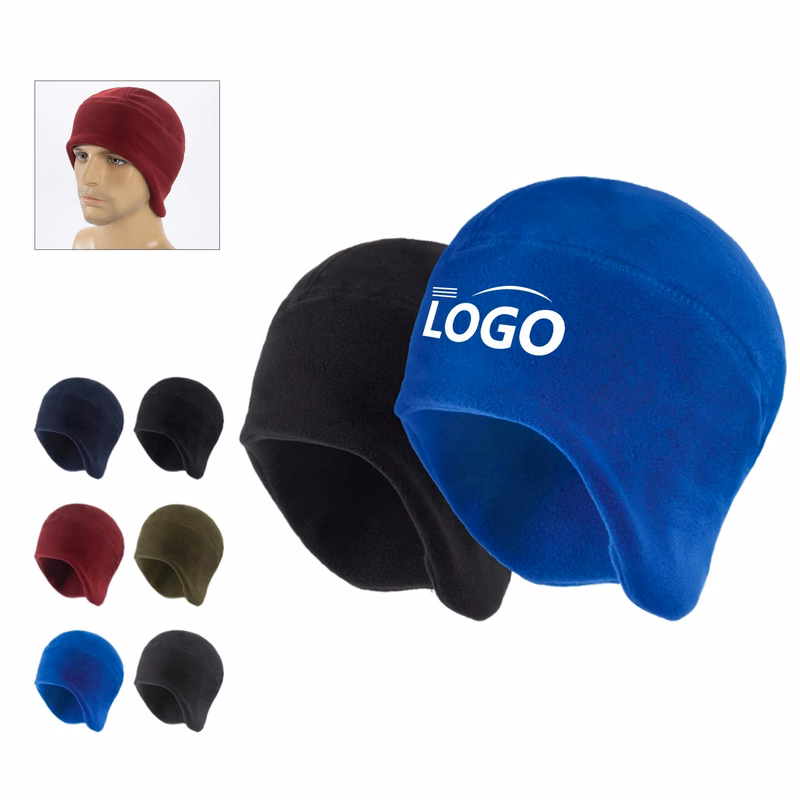 Polar Fleece Winter Cycling Windproof Brimless Cap