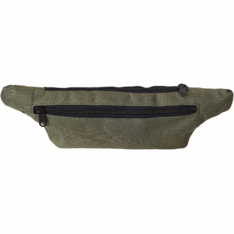 Screen Print 600D Waist Bags W/2 Zippers 12"W X 5"H