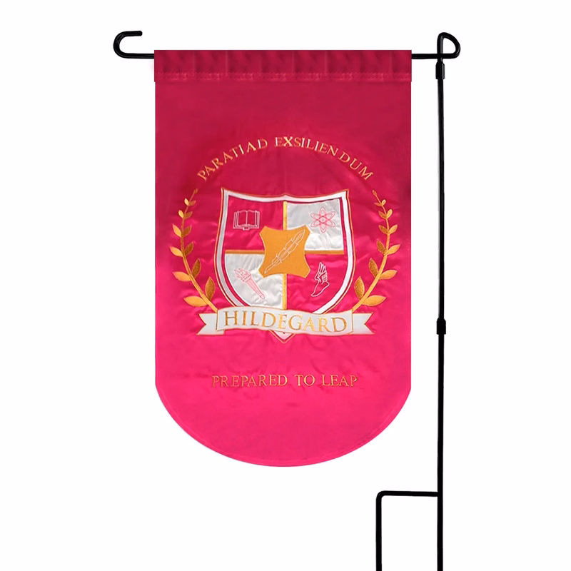 Custom Applique & Embroidered Garden Flag 12" x 18" Nylon