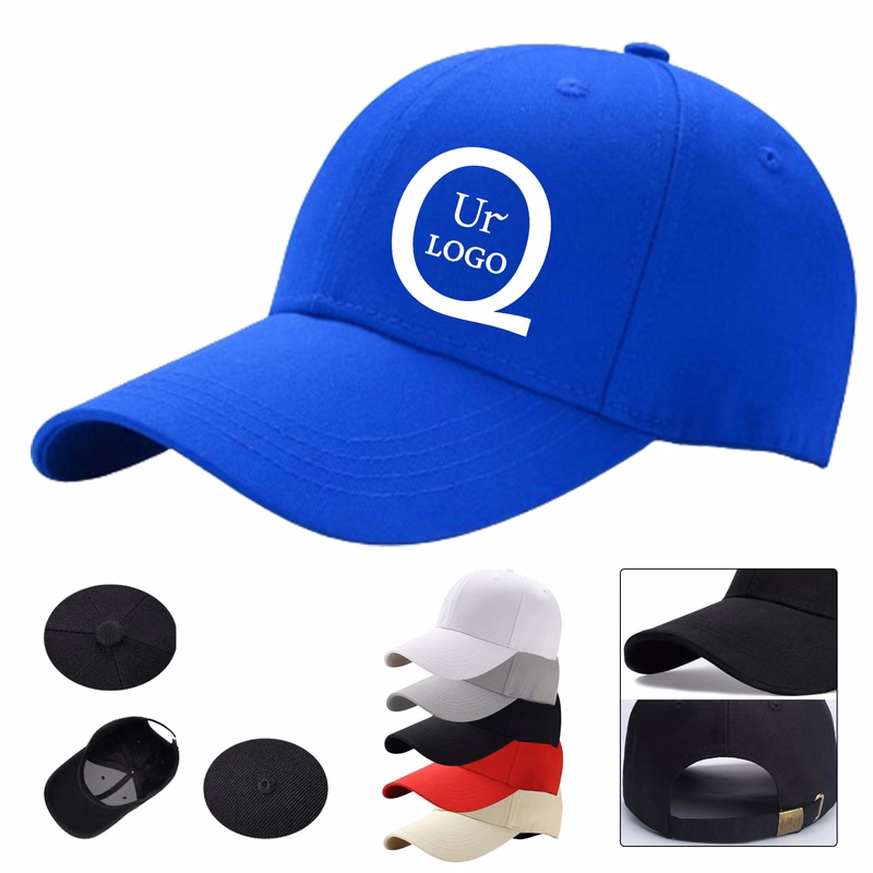 Custom Baseball Caps W/ Adjustable Buckle