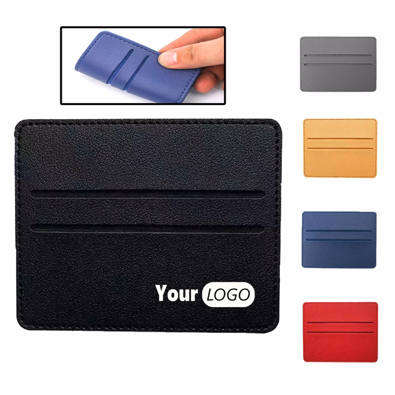 Slim Multi-Function PU Card Case
