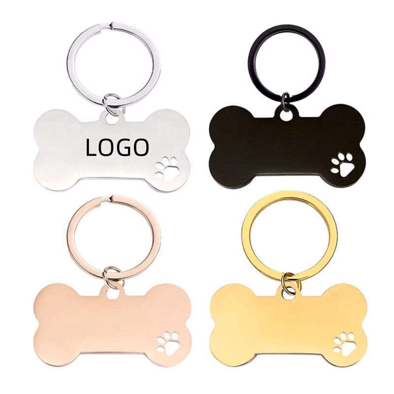 Tag Customizable Bone Design for Dogs & Cats