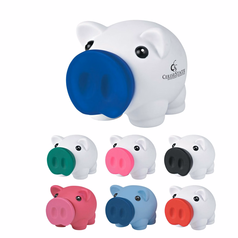 Cartoon Pig Shaped Money Boxes Home Decor Coins Storage Box