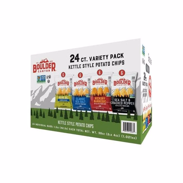 Boulder Canyon Chips - Variety Pack