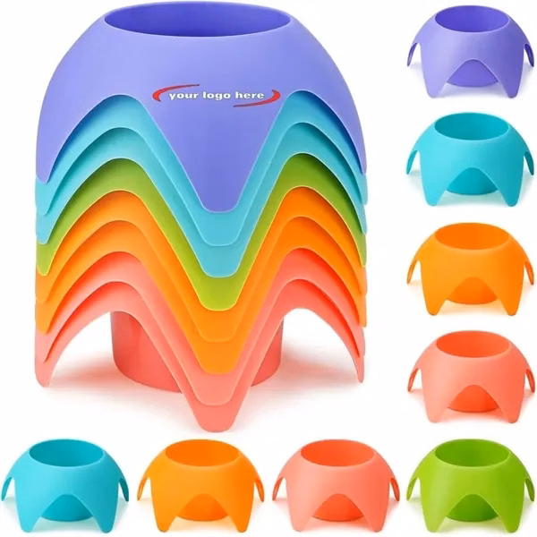 Beach Drink Cup Holder Sand Coasters for Commutes, Fitness and Travel