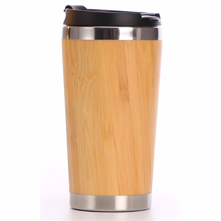 Bamboo Breeze 15oz Tumbler with Plastic Lid
