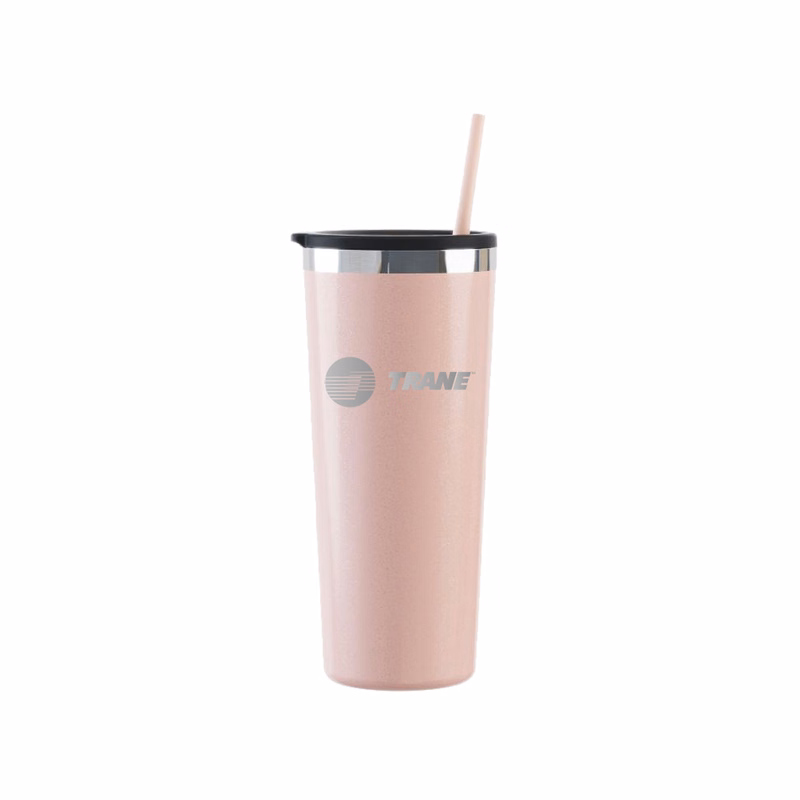 22 Oz. Maars Glitter Blush Roadie Tumbler w/Straw
