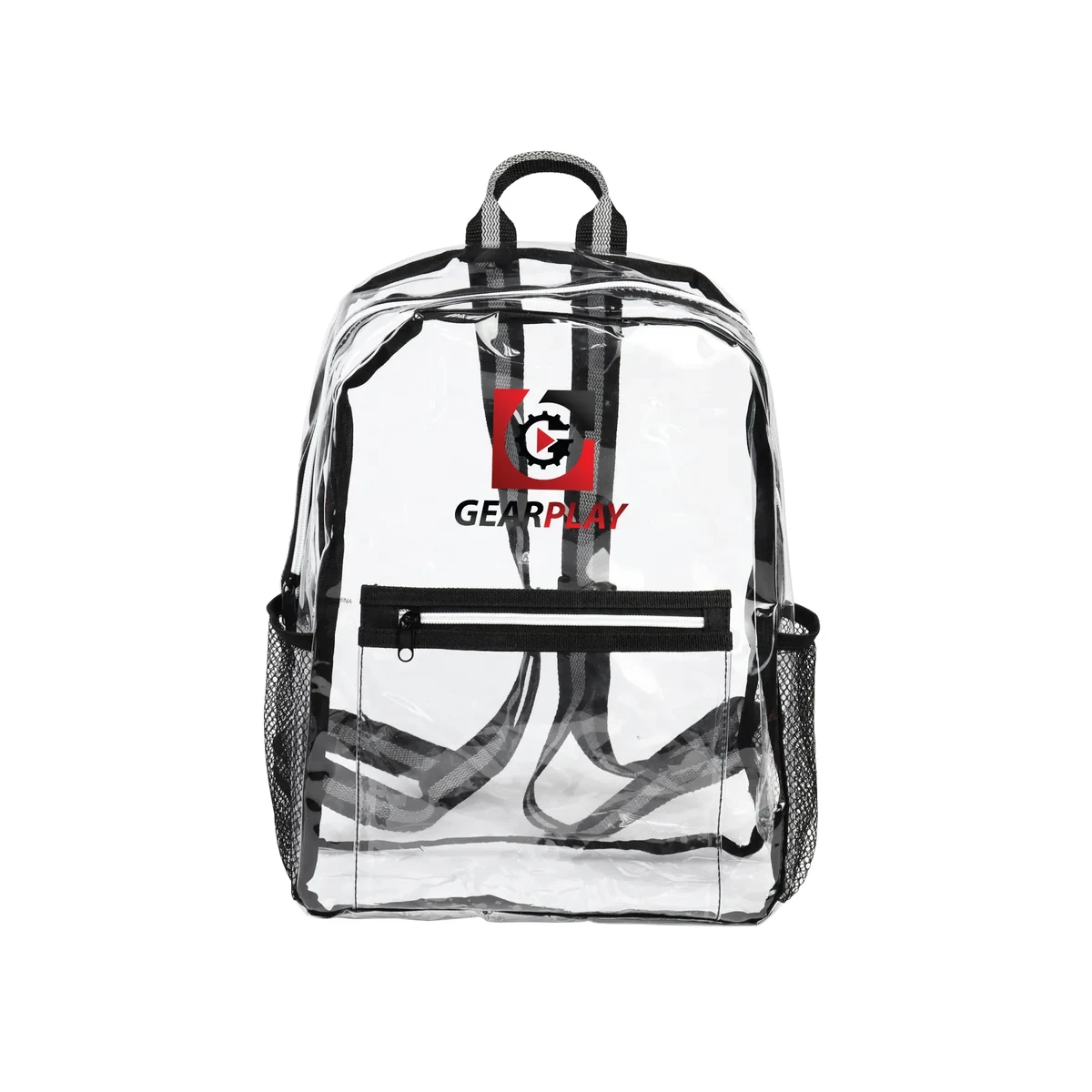 Clear Large Backpack (16" x 12") 1