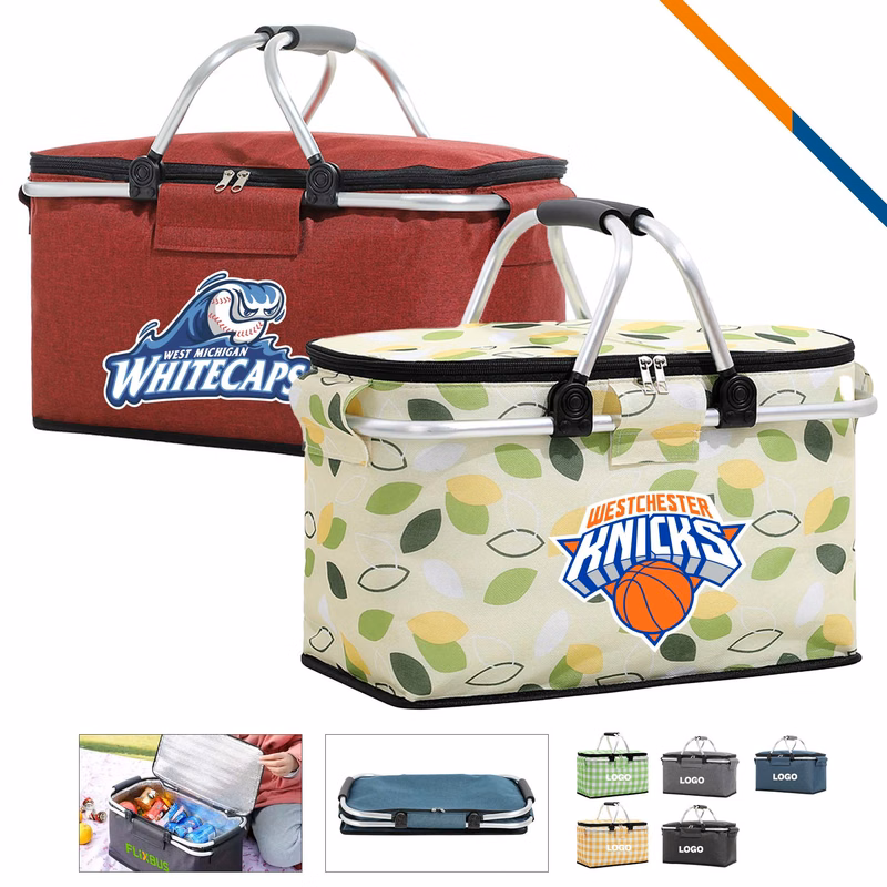 PineChill Collapsible Picnic Cooler Basket