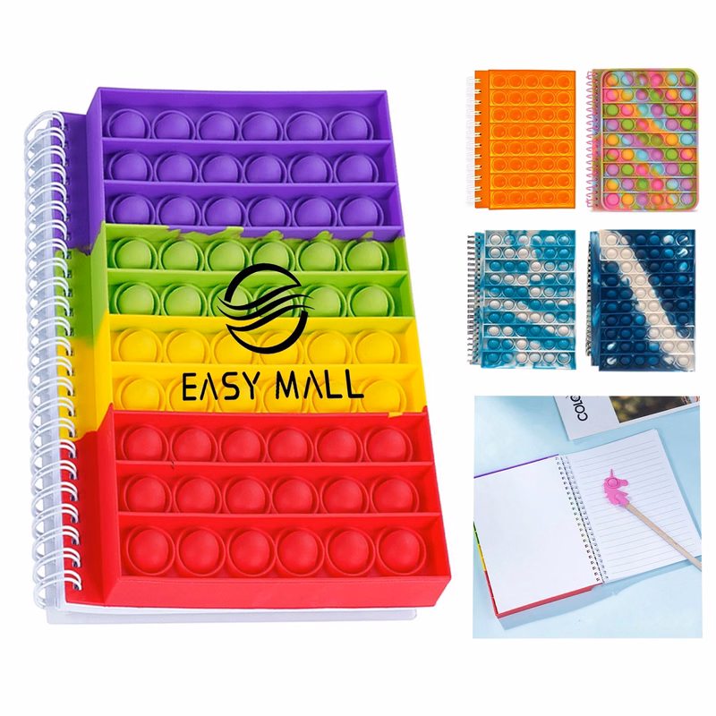 Pop Bubble Fidget Toy Notebook