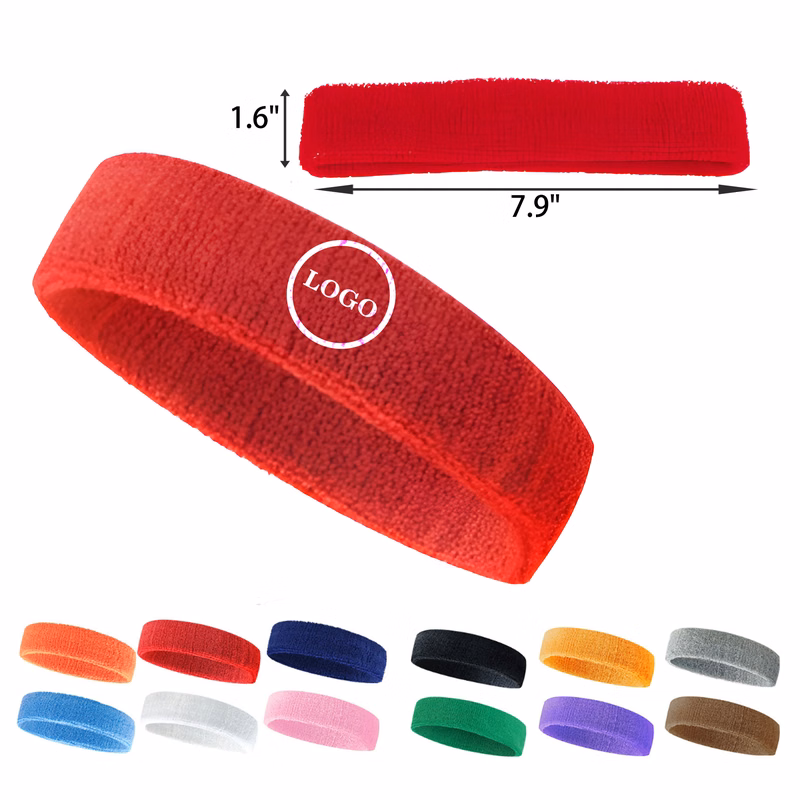 MOQ 50 PCS Versatile Elastic Sports Headband