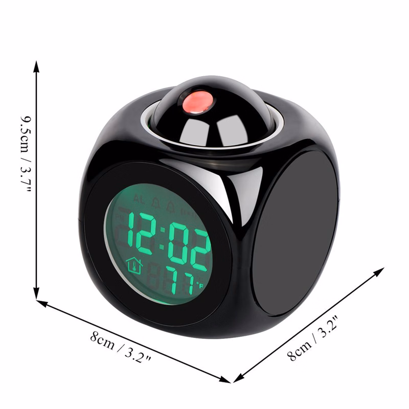 Usb LCD Multifunction Alarm Clock