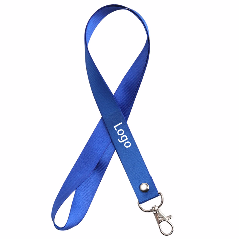 Polyester Name Tag Lanyard with Metal Hook