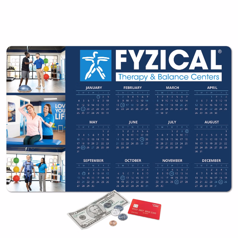 Vynex DuraTec Calendar Counter Mat-11"x17"x1/8"