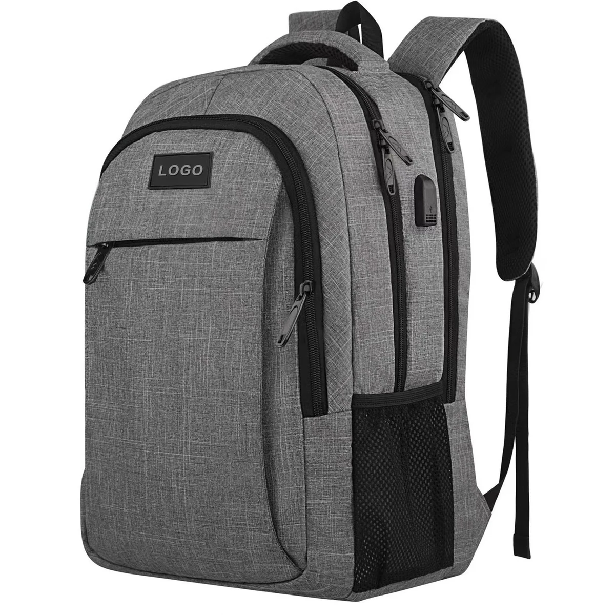 18 Inch Travel Laptop Backpack With USB Charging Port 1