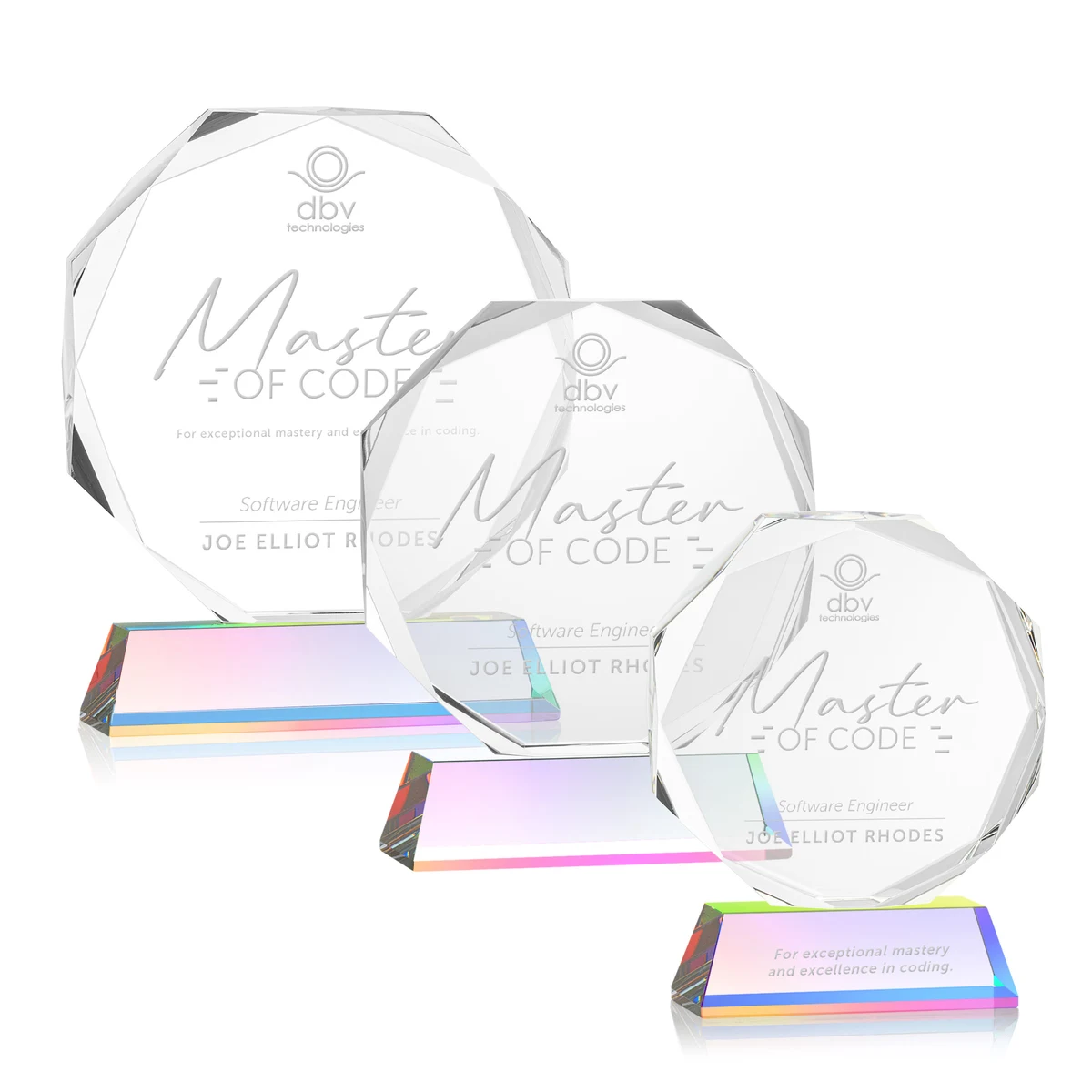 Acadian Award on Newhaven Base - Prismatic 1