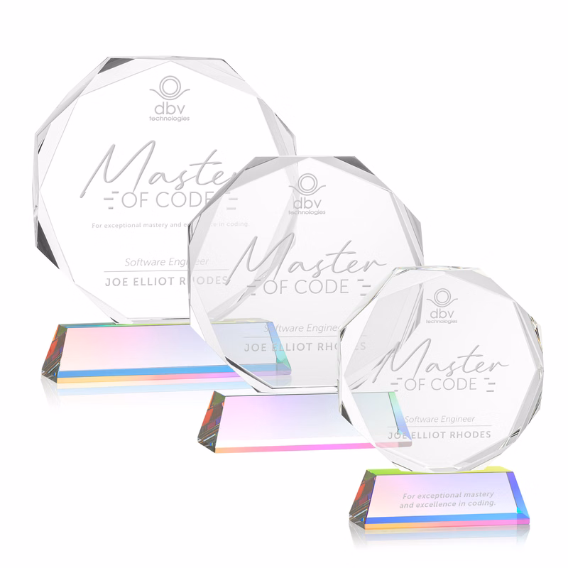 Acadian Award on Newhaven Base - Prismatic
