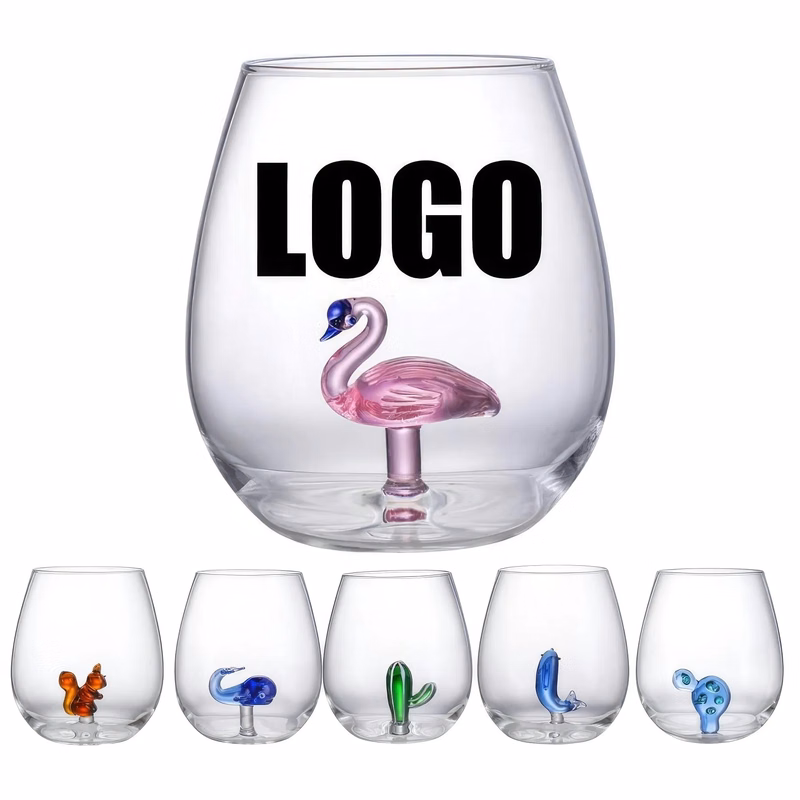 18 OZ 3D Glass Tea Coffee Whisky Drink Gift Cup
