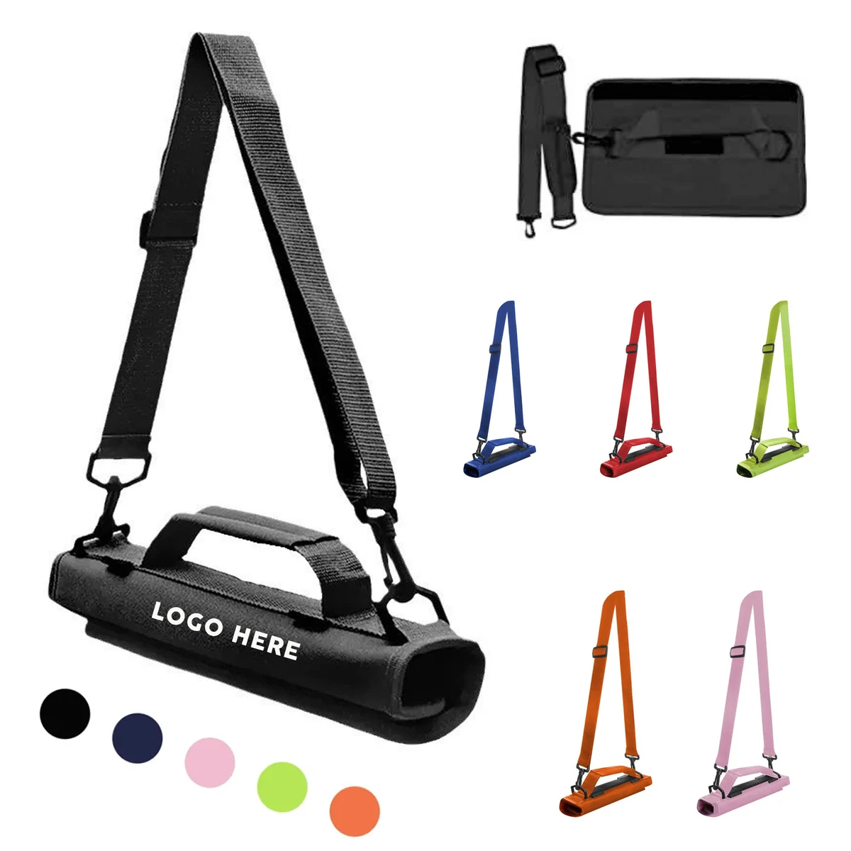 Portable Golf Club Bag with Strap 1