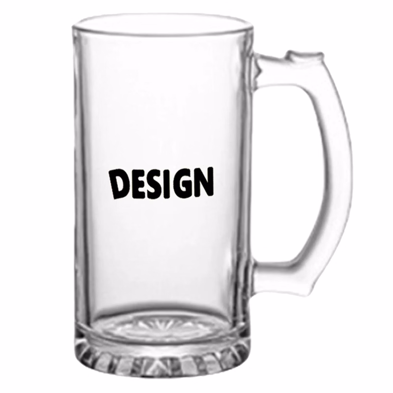 16oz Durable Glass Beer Stein