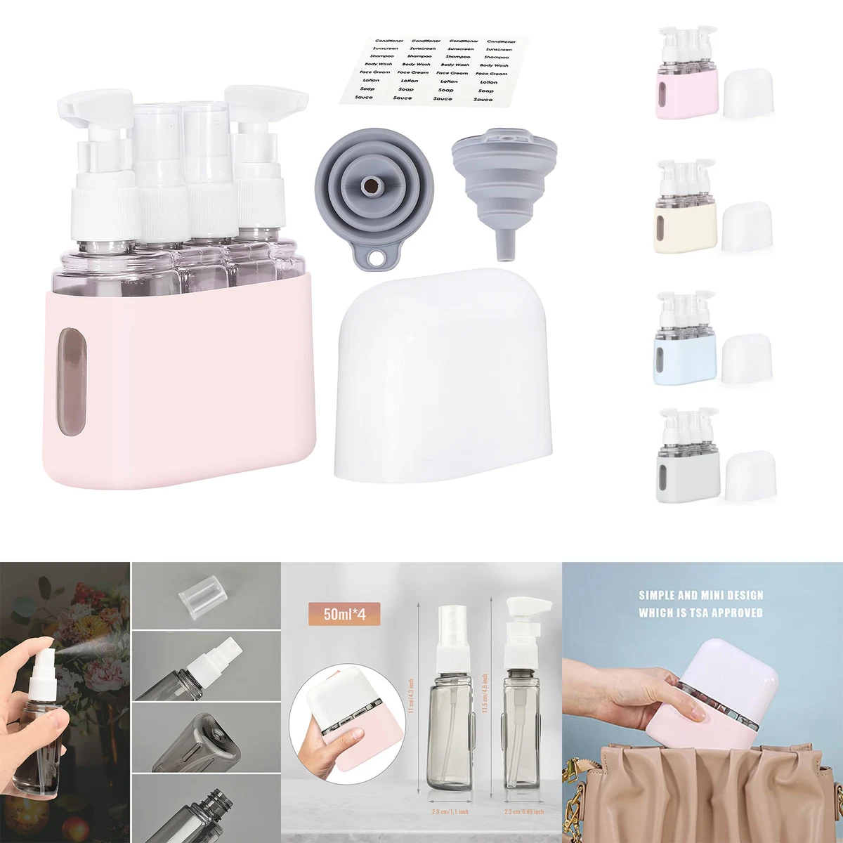 Leak Proof Containers For Toiletries 1