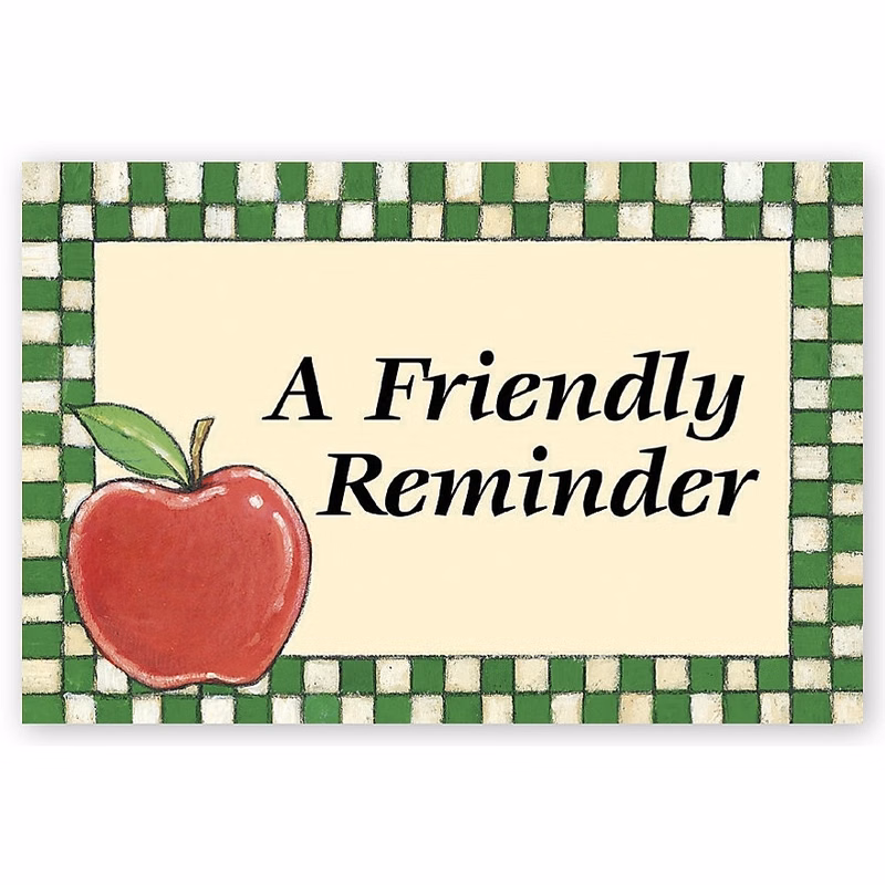 Postcards, Laser, Medical, A Friendly Reminder
