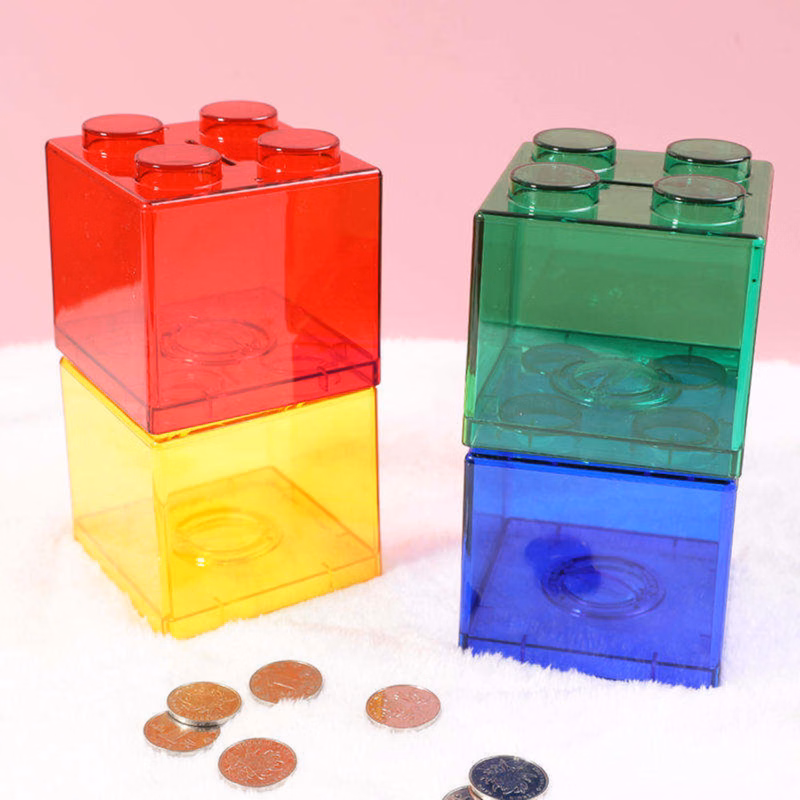Building Block Money Saving Box