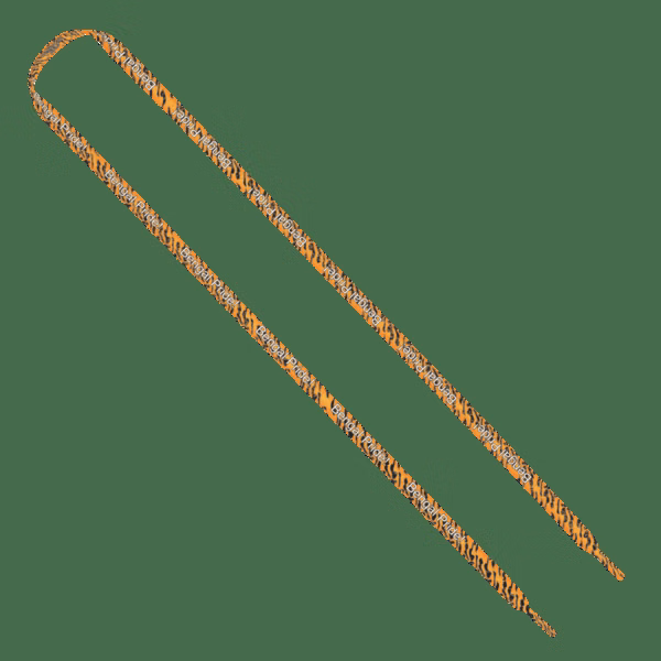 3/8" Dye-Sublimated Waffle-Weave Shoelaces (pair)
