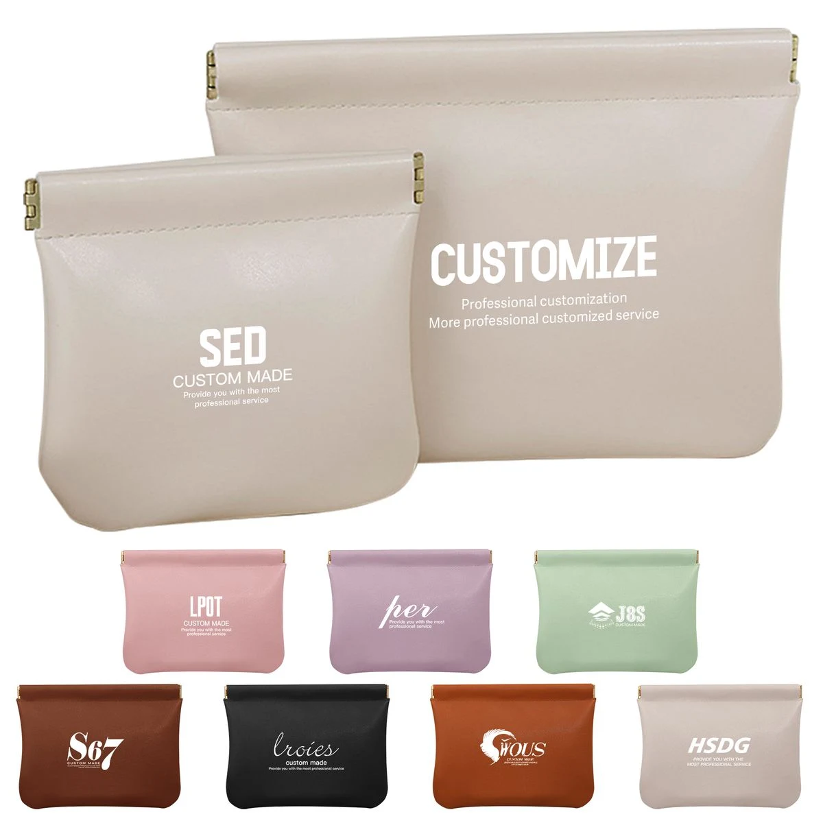 Portable Squeeze Magnetic Coin Purse 1