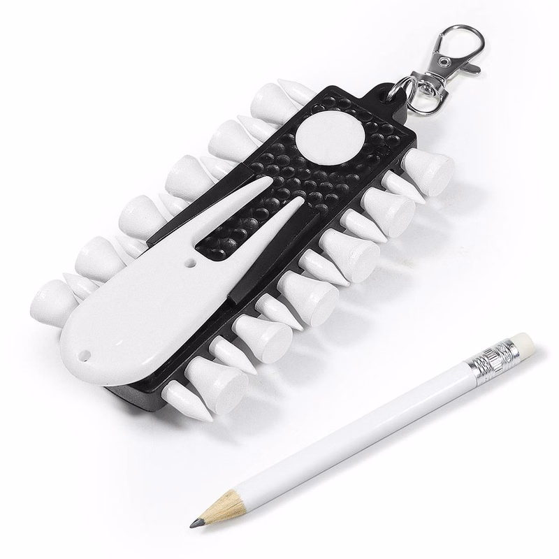 3-Piece Golf Tee & Divot Tool Set