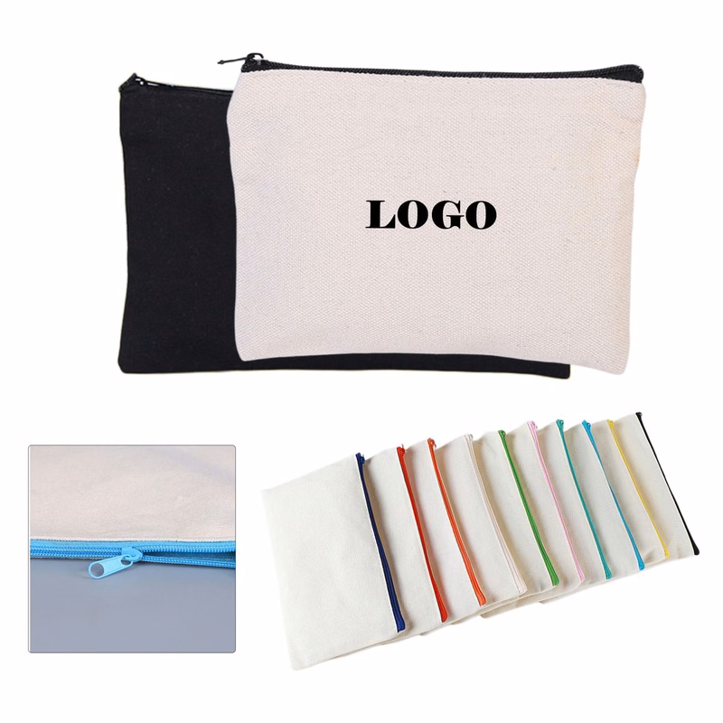 Canvas Zipper Storage Pouch