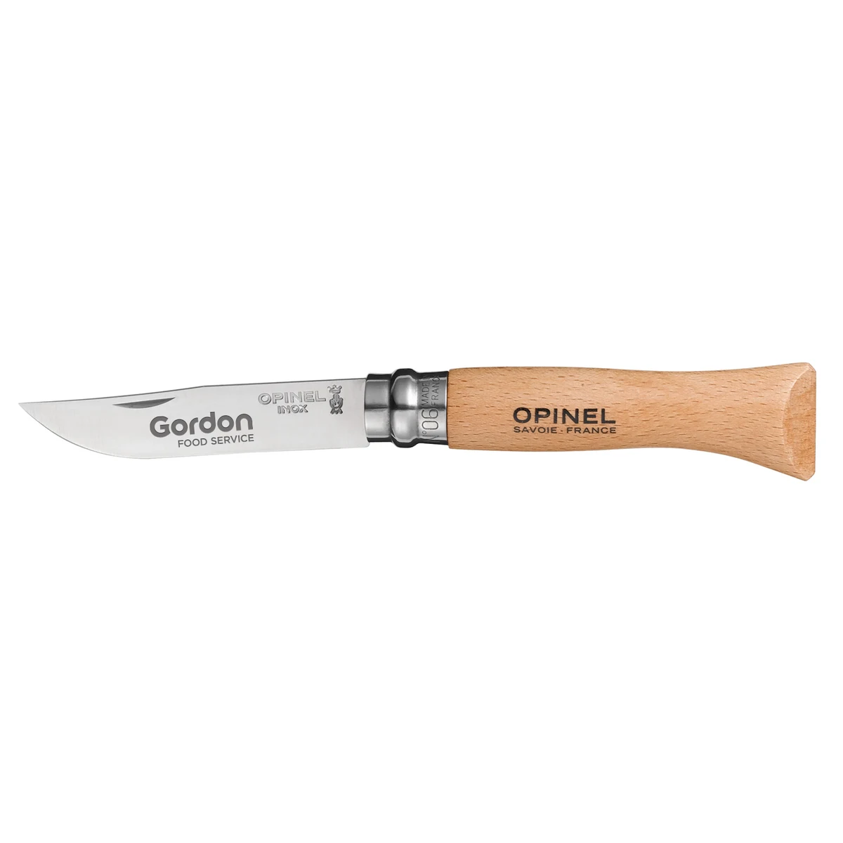 OPINEL® NO.06 STAINLESS STEEL FOLDING KNIFE BEECH WOOD 1