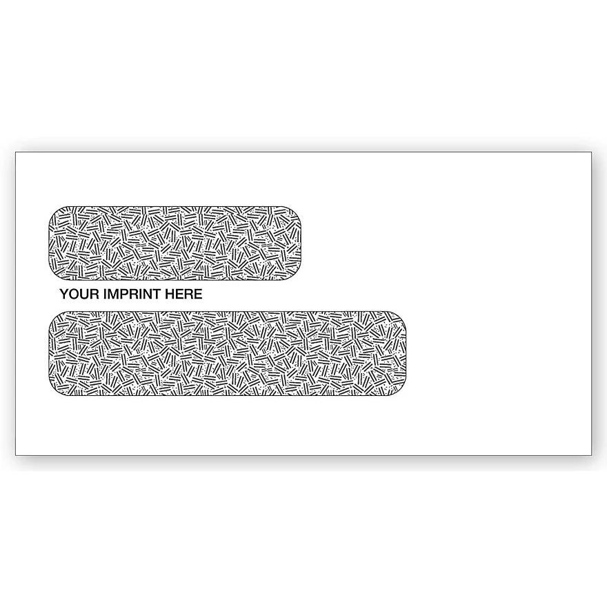 Envelopes, Double Window, 6 7/8 X 3 5/8 Confidential 1