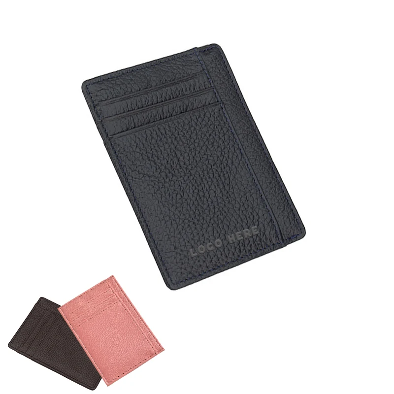 Front Pocket Minimalist Leather Slim Wallet 1