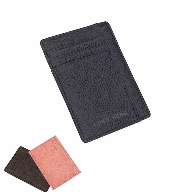 Front Pocket Minimalist Leather Slim Wallet