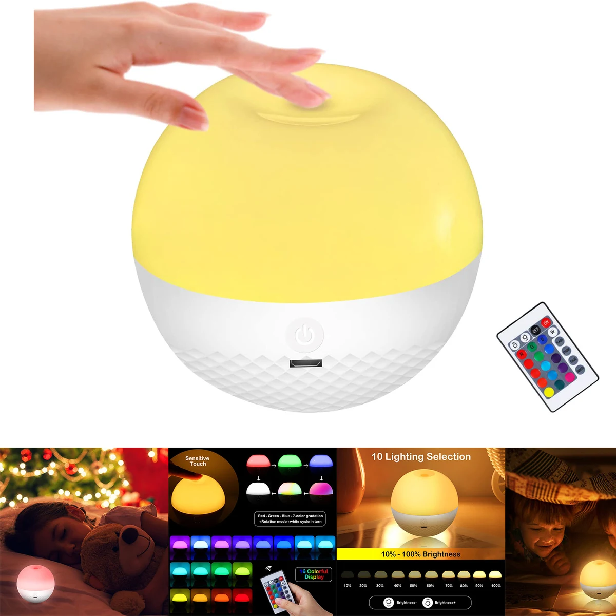 Night Light with Remote Control 1