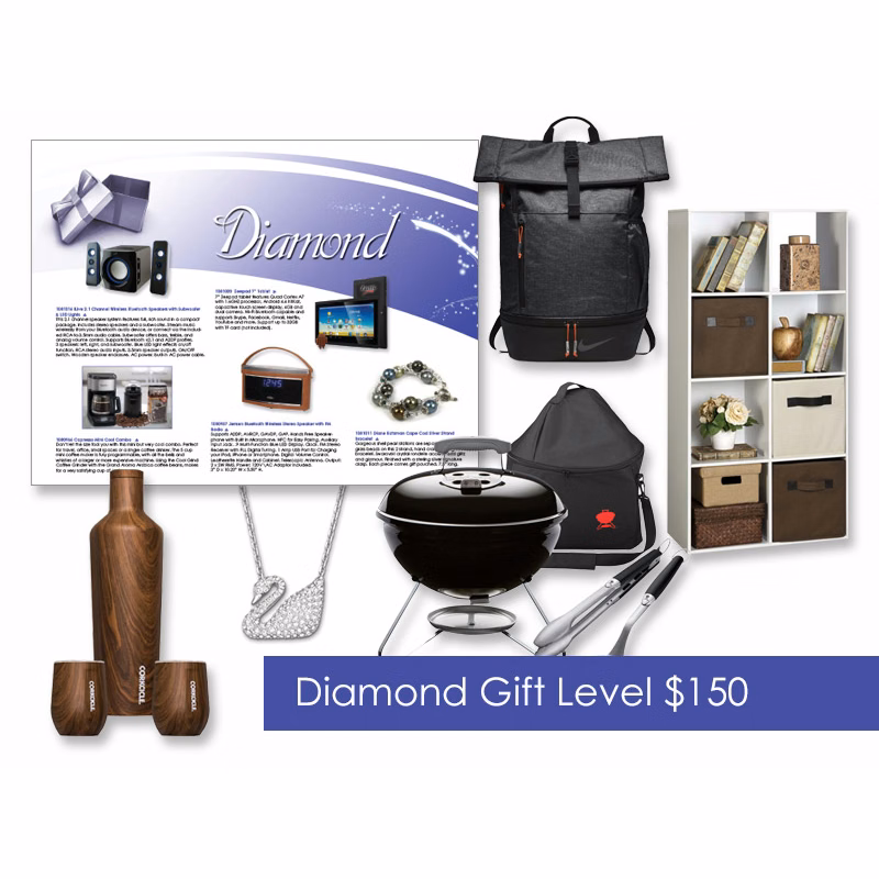 $150 Gift of Choice (Diamond Level) Gift Booklet